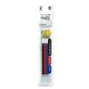 Pilot replacement ink cartridge Friction ballpoint pen 0.38mm 3-color set LFBTRF30UF3C body size 145x13.8mm 14.6g