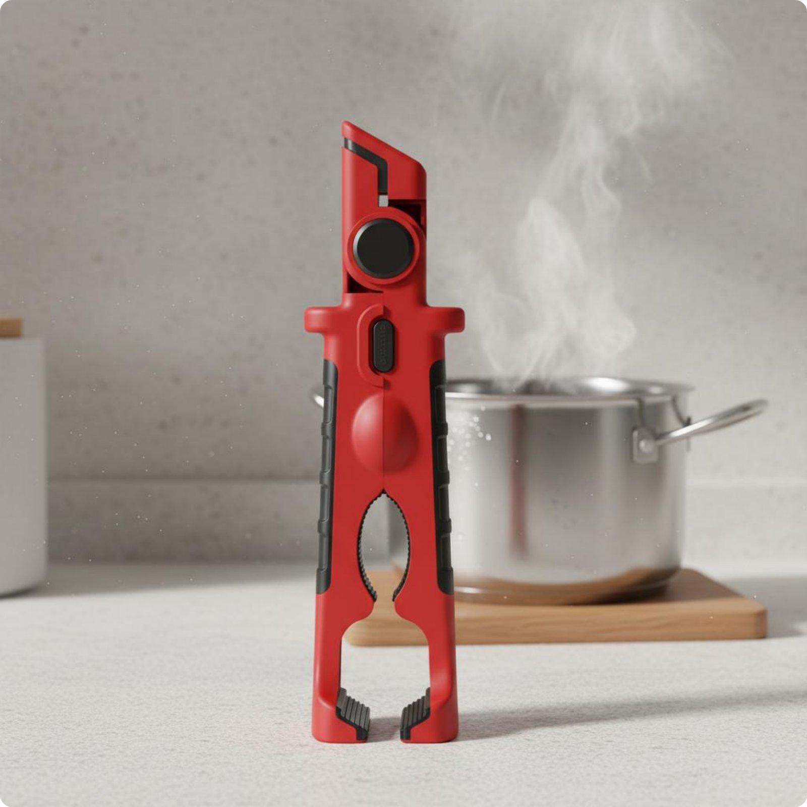 Anti Scald Bowl Clip Non-Slip Hot Plate Tongs Plate Gripper Tongs Multi-Purpose Anti Scald Dish Grabber Heat-Resistant