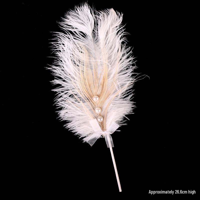 Angel Wing Feather String Lights Cake Topper Ornaments