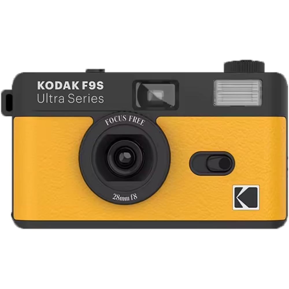 Kodak Appareil photo argentique ULTRA F9S (Produit National Authentique) (NOIR/JAUNE)