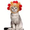 1pc Pet Hat – Teddy Dress-Up Hat, Hedgehog Hat, Cat Hat & Cat Head Cover, Pet Supplies