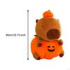 Capybara Plush Decor, Cute Stuffed Animal with Pumpkin Body for Boys Girls, Teens