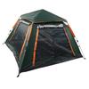 Outdoor Camping 3‑4 Person Tent Waterproof Automatic Pop Up Tent with 4 Doors for Family Travel Hiking