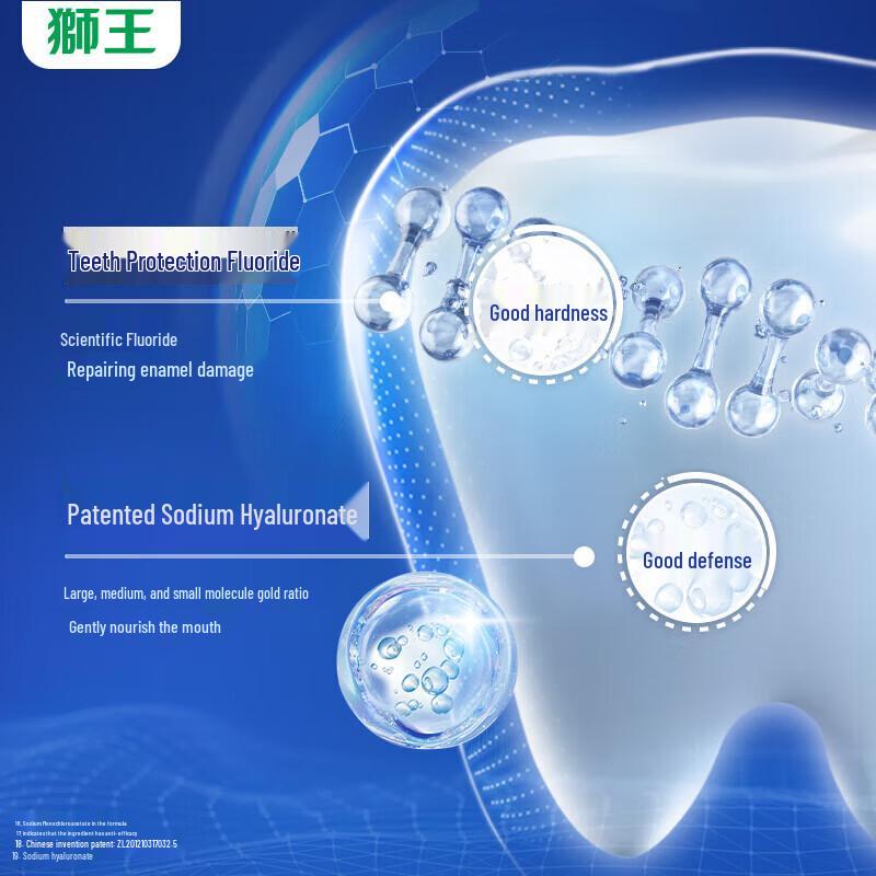 Lion King Enzyme Whitening Toothpaste