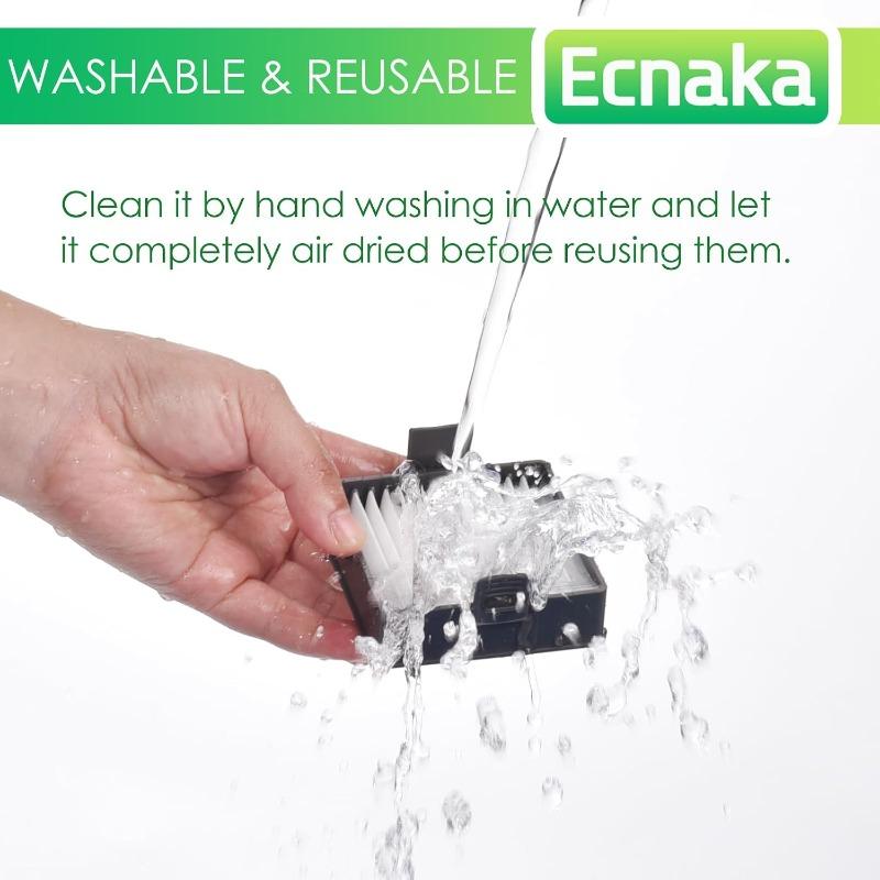 6 Pack A32VC04 Filter Compatible with Ryobi Hand Vacuum Filter P712 P713 P714K 18V Hand Vacuum,Replace 019484001007 533907001 Vacuum  Dust Collector