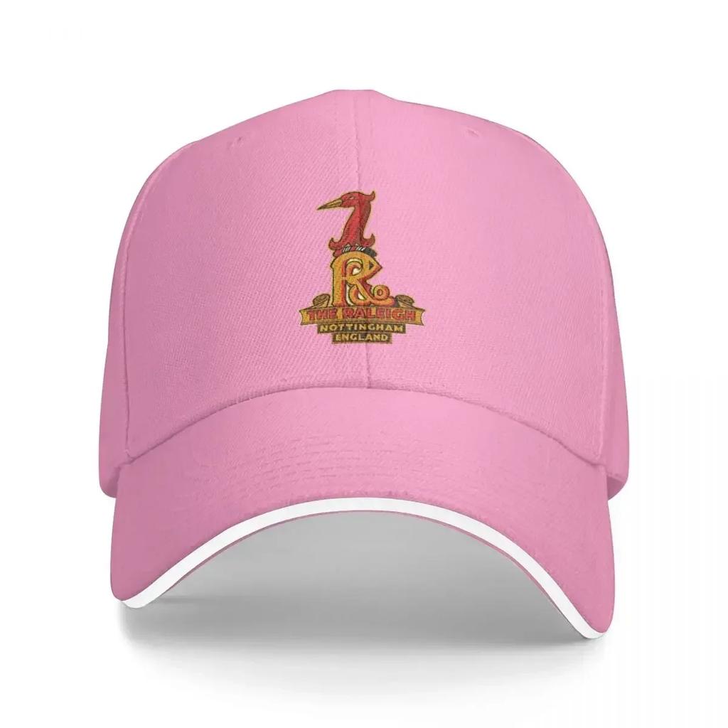 Raleigh Vintage Bicycles England TShirt Baseball Cap Golf Rugby Wild Ball Hat fashionable Womens Hats Unisexs