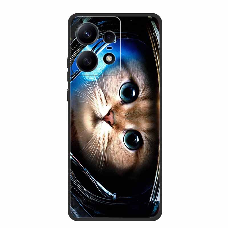 For Moto Edge 50 Pro Case Animals Soft Silicone TPU Phone Cases Back Cover For Motorola Edge 50 Pro 5G Wolf Protector Cool funda