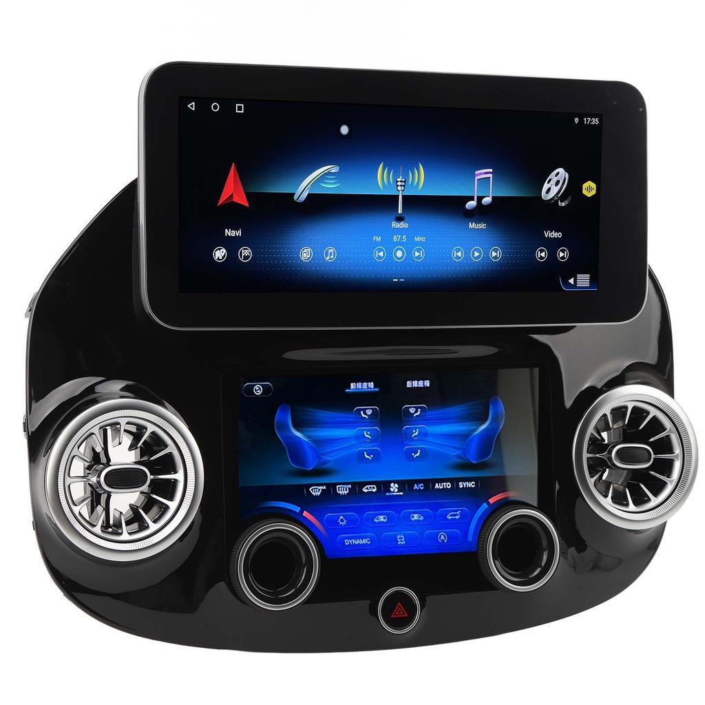 12.3 Inch Car Multimedia Player HD Touchscreen Radio Stereo GPS Navigation Bluetooth Head Unit Replacement for Benz