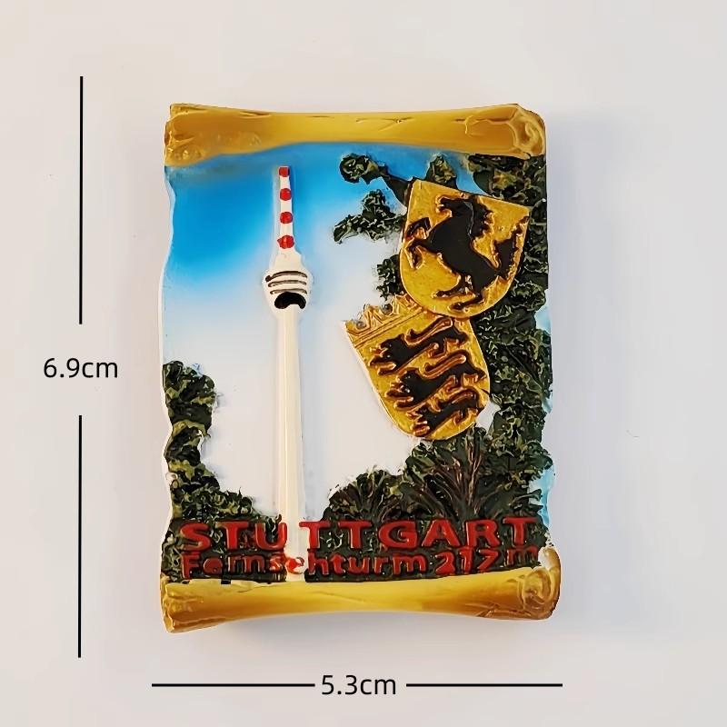 Germany Fridge Stickers Frankfurt Travelling Souvenirs Stuttgart Refrigerator Magnets Wedding Gifts