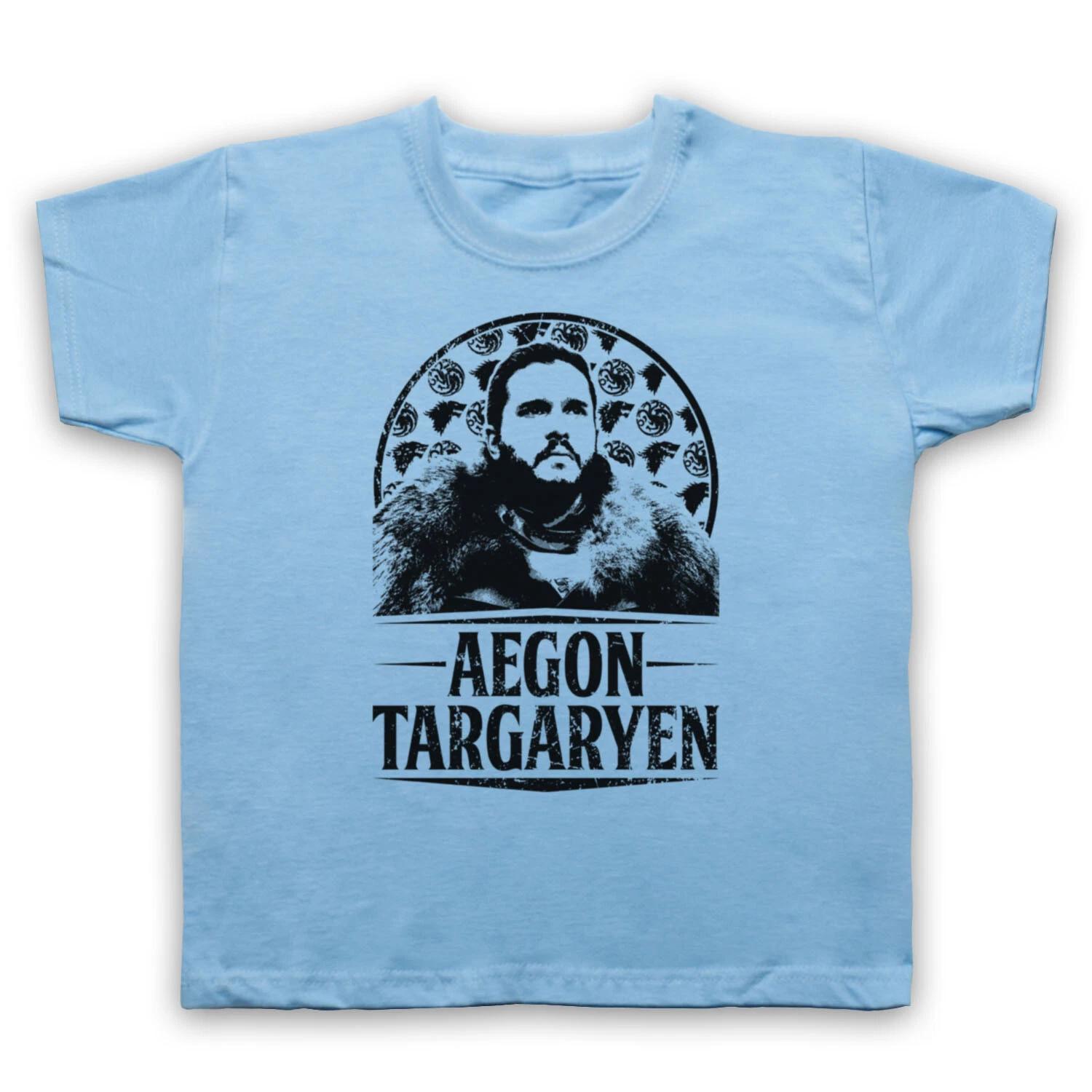 ИГРА ПРЕСТОЛОВ ЭЙГОН ТАРГАРИЕН ДЖОН СНОУ ДАнь ДЕТСКАЯ ДЕТСКИЙ Футболка 100