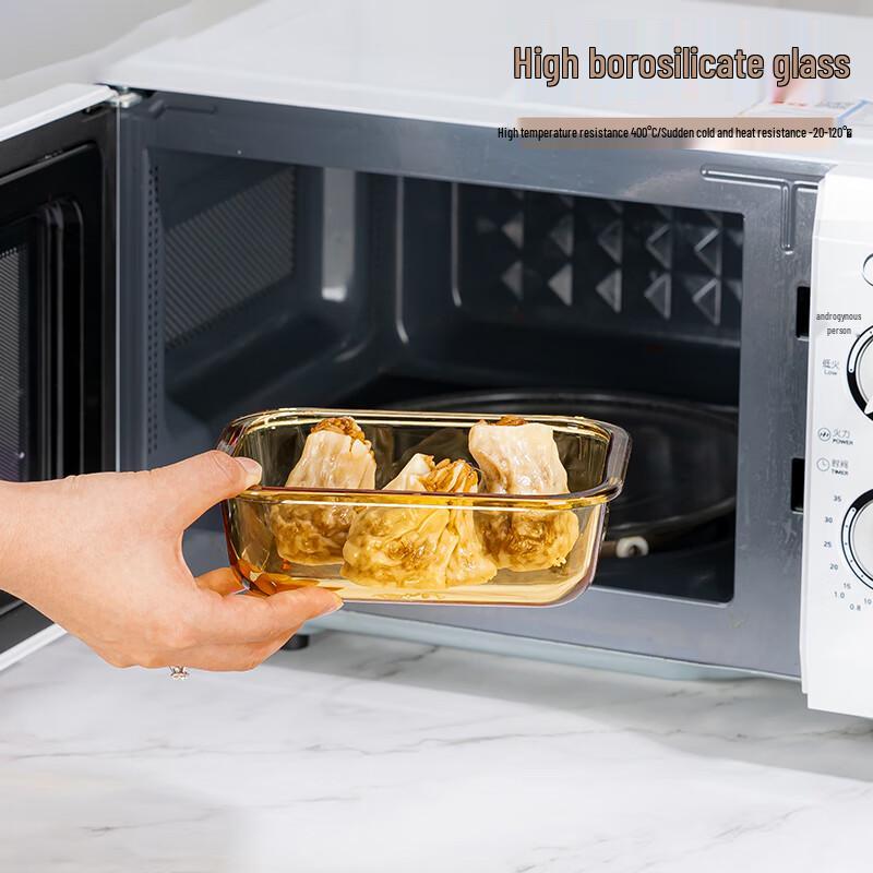 Gao Taibai Borosilikatglas Lebensmittelaufbewahrungsset mit Vakuumpumpe