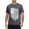Men’s Short Sleeve Quick Dry T Shirt Lightweight Sun Athletic Gym Workout Top with Graphic Print for Summer Outdoor Sports