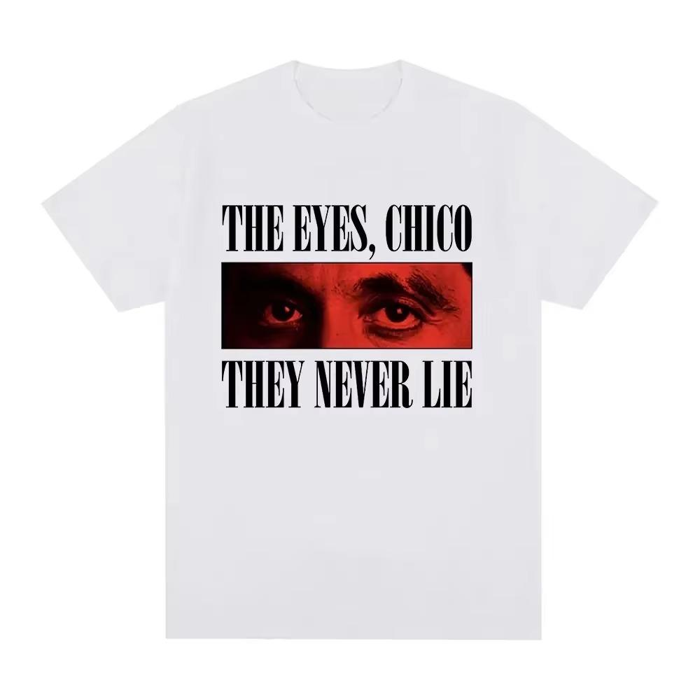 2025 Scarface Al Pacino Classic Movie American Short Sleeve Gangster Movie T-shirt Tony Men's Women Hip Hop Retro Gothic Top Tee