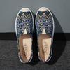 Old Beijing Cloth Shoes Women's One-pedal Lazy Fisherman Shoes Canvas Shoes New Spring and Autumn Summer Breathable Flats