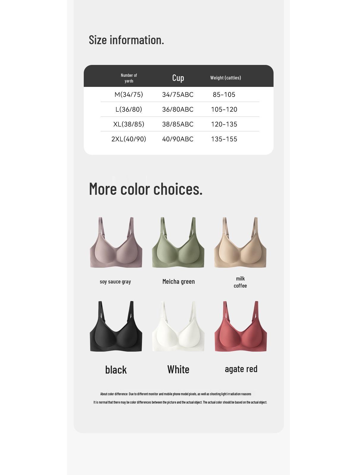 

Seamless Soft Support Jelly Sports Bra with Fixed Cup Medium
