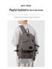 Large Vintage Canvas Backpack for Students - Unisex, Junior to High School