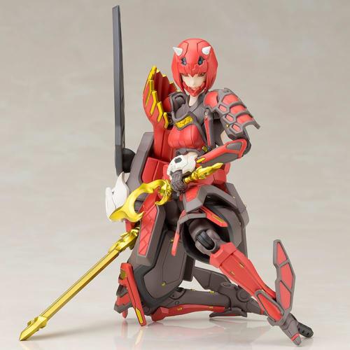 Kotobukiya Phantasy Star Online 2: Shiki the Red Demon Princess, 1/12 Scale Plastic Model, Approximately 150mm Tall