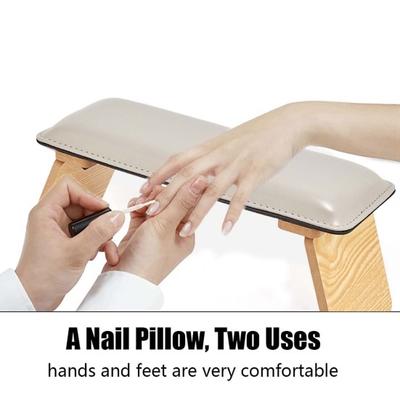 Hand Pillow Salon Edges Nail Foldable Folding Smooth Arm Rest Manicure Tool Daily Use