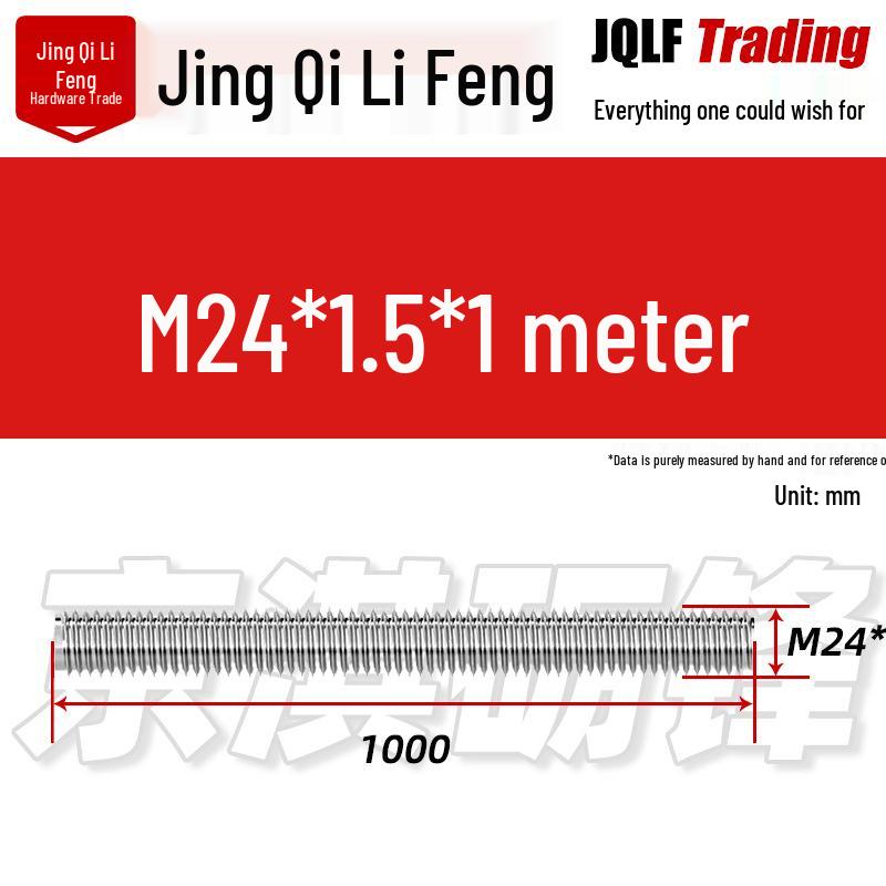 Stainless Steel Threaded Rod, Coarse & Fine, M3, 1 or 3 Meter Lengths
