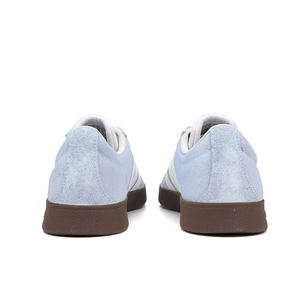 Adidas VL COURT 2.0 Butter Puppy Abrasion Resistant Slip Resistant Low top Skateboard Shoes Unisex Blue HQ1802(Team2178-)