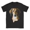 Saluki Dog Tshirt Summer Y2k Funny T Shirts Cotton Trending Tshirt For Unisex Short Sleeve Casual Top Tees