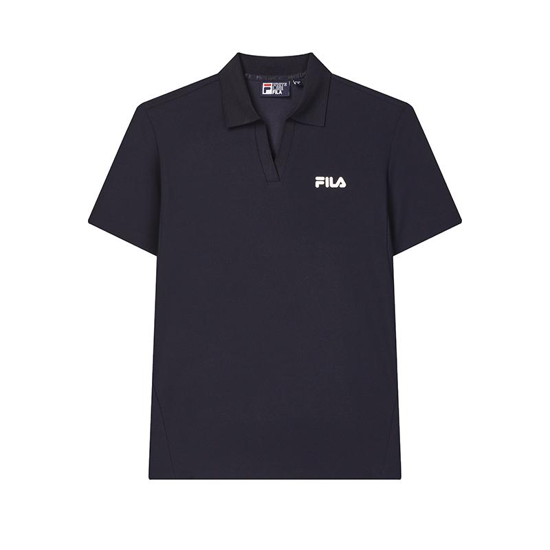 New FILA Polo Shirts Women's Legend Blue F11W421113FNV