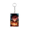 Anime Nezuko Agatsuma Zenitsu Kanroji Mitsuri Cartoon Cool Acrylic Keychain Accessories Figure Pendant Charm Decor Gifts Toys