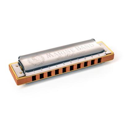 HOHNER Marine Band Marine Band Mundharmonika 1896/F 10-Loch