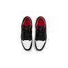 Air Jordan 1 Low GS White Toe Kids Sneakers Black Fire-Red 553560-063