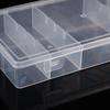 5 Grid Transparent With Cover Rectangle Vertical Eyelash Storage Box Box Organizer Tool Makeup S5M4