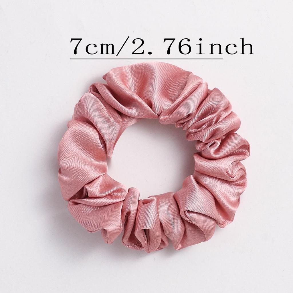 Multicolor Large Intestine Satin Hair Ties - Simple, Versatile, Quality-Rich Small Intestine Rings