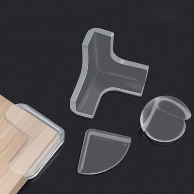 Apărătoare de colț de masă transparente îngroșate pentru siguranța copiilor