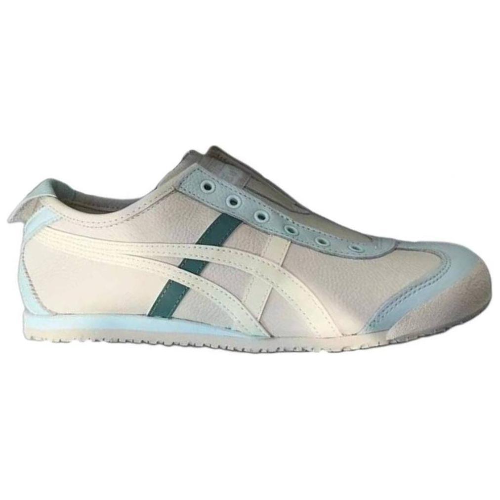 ONITSUKA TIGER Mexico 66 Lightweight Comfortable Slip Resistant Durable Low Top Lifestyle Casual Shoes Unisex Sneaker White Blue 1183B815-250