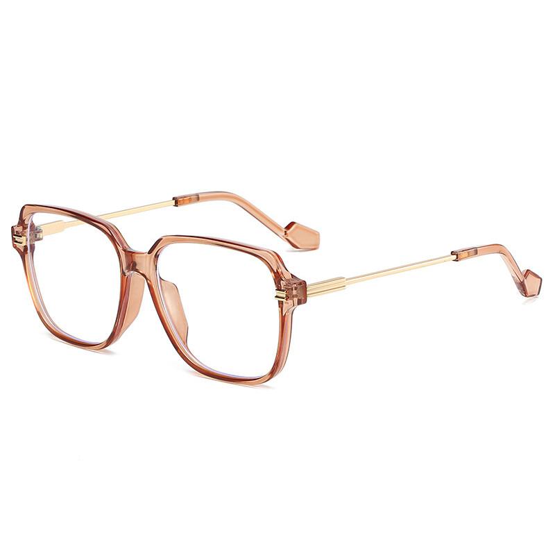 

Trendy Oversized Square Reading Glasses Women Anti Blue Light Transparent Frame Eyeglasses High-definition Presbyopia Eyewear 0