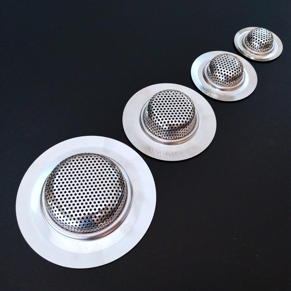 Mesh Fine Mesh Sink Strainer Filter Hat Shape Stainless Steel Sink Strainer Flume Filter Bathroom
