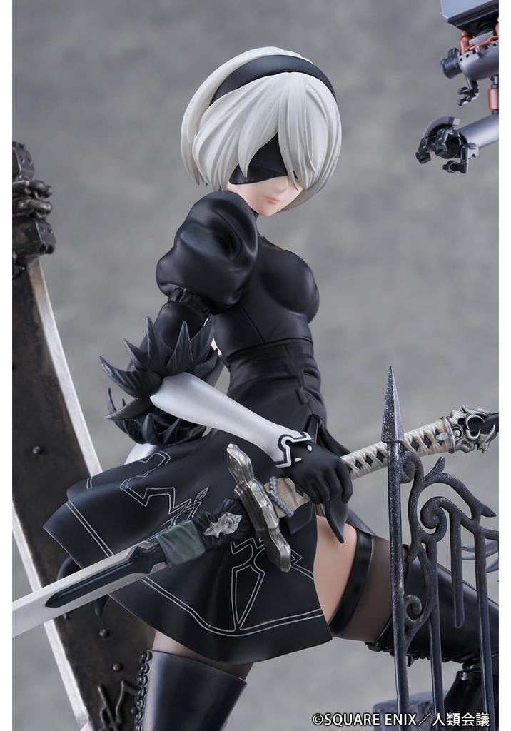 PROOF TV Anime 2B Type Scale PVC Painted Complete Figure "NieRAutomata Ver1.1a" (YoRHa No.2 B) -Exploration- 1/7