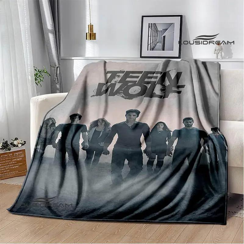 Film Teen Wolf Druckdecke warme Decke Flanschdecke weiche und bequeme Decke Haus Reise Decke Geburtstagsgeschenk