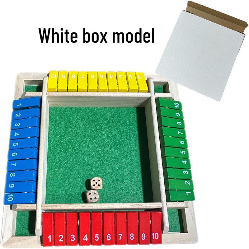 Zahlen-Klappkarten-Puzzle & Bausteinspiel für Kinder 3-6