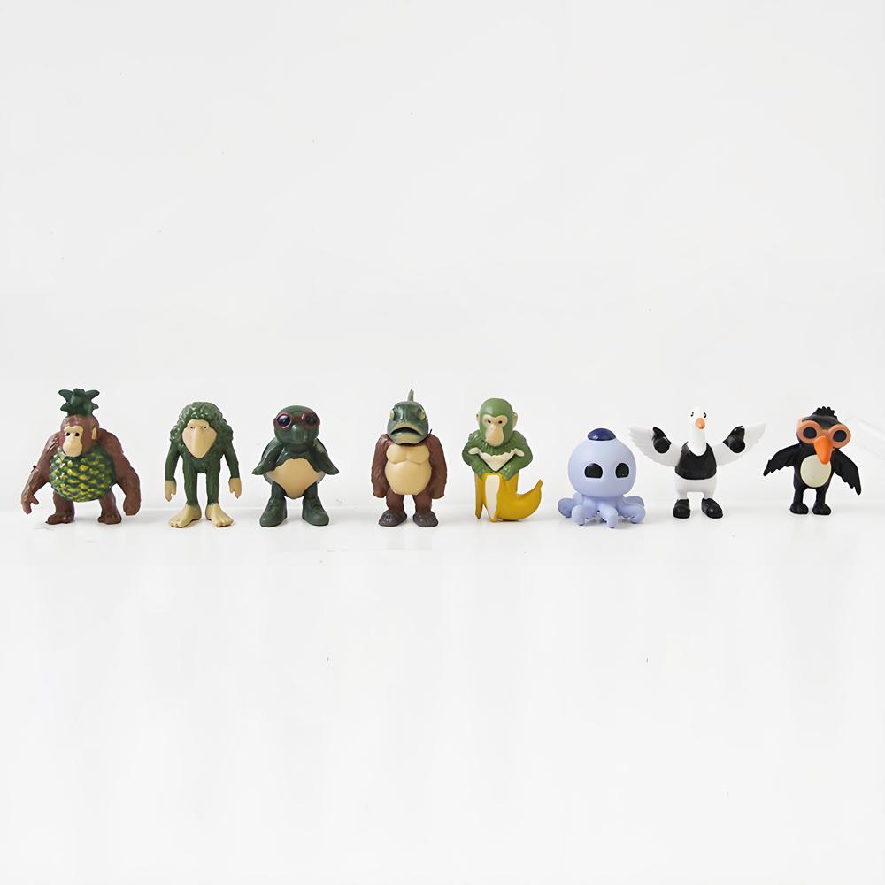 24 buc/set Italian Brainrot Tung Tung Sahur Rechin Tralalero Tralala Figurine de Acțiune Bombardiro Crocodilo Shimpanzini Bananini Jucărie