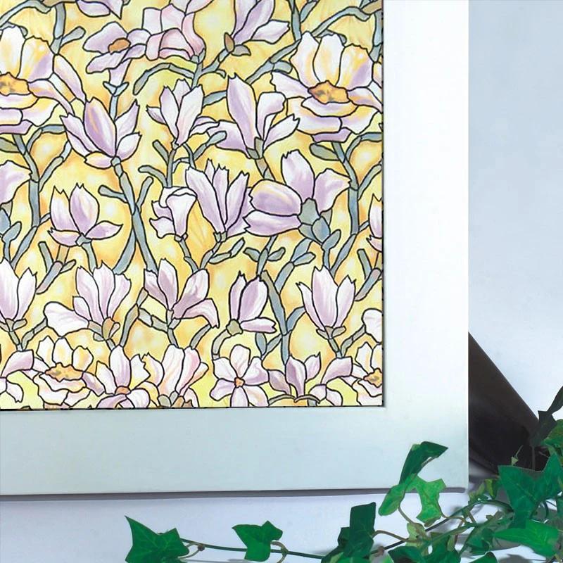 2 Metre Matte Stripe Window Film Stained Glass Decorative Uv Sticker Privacy  Frosted Self Adhesive Film Window Decal for Glass