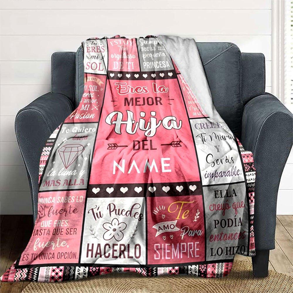 Heartwarming Family Love Home Customize Your Name Blankets Soft And Cozy Lightweight For Yearround Use Perfect For Picnics Sofa Office Bed Living Room