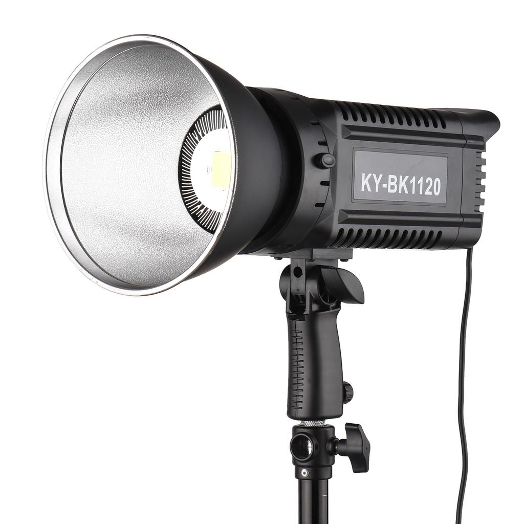 150W Studio LED Video Light 5600K Color Temperature Adjustable Brightness CRI93+ TLCI95+ Bowens Mount with Protector