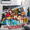 Mobile Suit Gundam Retro Anime Decke, Gemütliche Überwurfdecke für Wohnkultur, Ideales Geschenk für Retro Anime Fans.chl