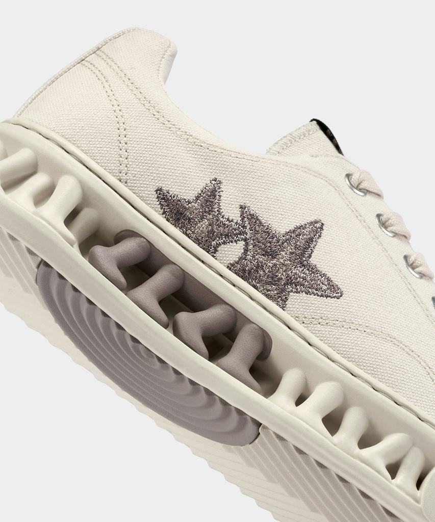78Under M-6 Graphic Low TopOff White