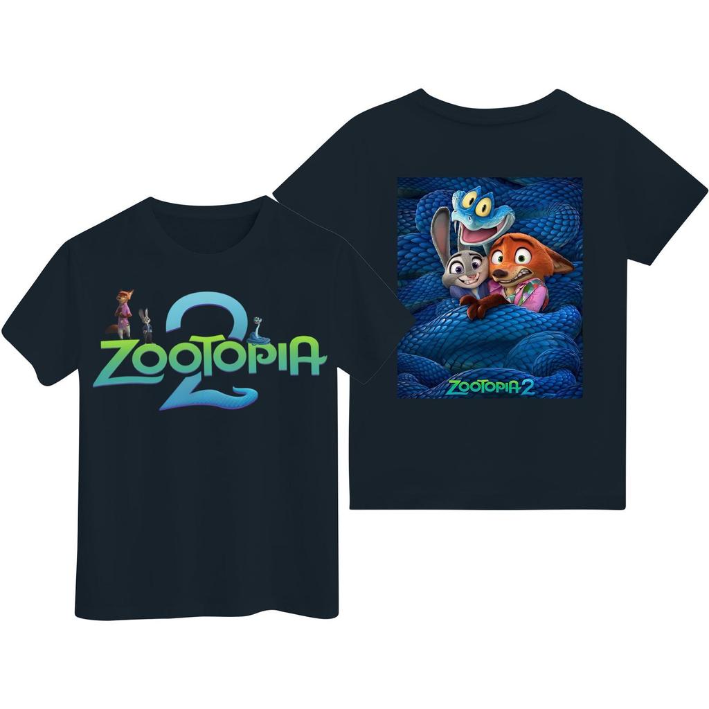 Children's Casual Fashion Cartoon Print Short-sleeved T-shirt Top