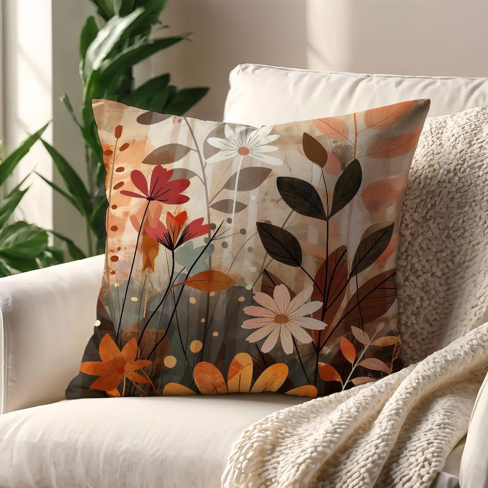 

Minimalist Boho Style cushion cover For Pillow Printing Sofa Decoration Home Car Room Coffee Shop Office Nordic Simplicity 40cmx40cm