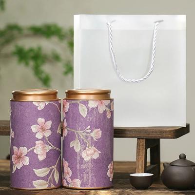 1Pcs Durable 10/19cm Empty Tea Can Green Black Tea Packaging Tea Sealed Jar Household Small Tinplate Storage Can