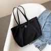 Classroom Commuting Bag, Canvas Bag, Waterproof, Nylon Bag, Large Bag, Casual, Ladies', Large Capacity, Shoulder Bag