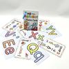Non-Toxic 1/2Pcs English 26 Letters Alphabet Phonics Pocket Flash Cards Early Educational Learning English Word Toys