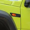 Black Car Side Fender Turn Signal Light Lamp Decoration Cover Stickers for Suzuki Jimny JB64 JB74 2019-2025 Exterior Accessories